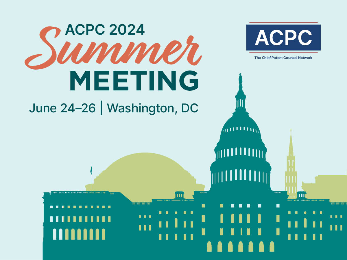 ACPC 2024 Summer Meeting | June 24-26 | Washington DC